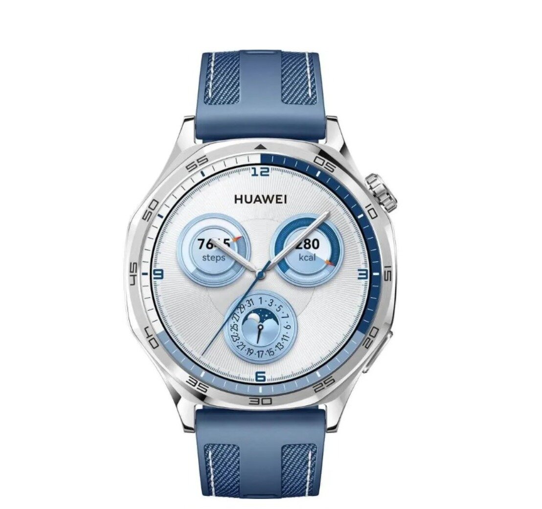 Умные часы HUAWEI WATCH GT 5, VLI-B19, 1.43", синий, (55020DGJ) — фото 1