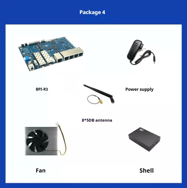 Banana Pi BPI R3 плата