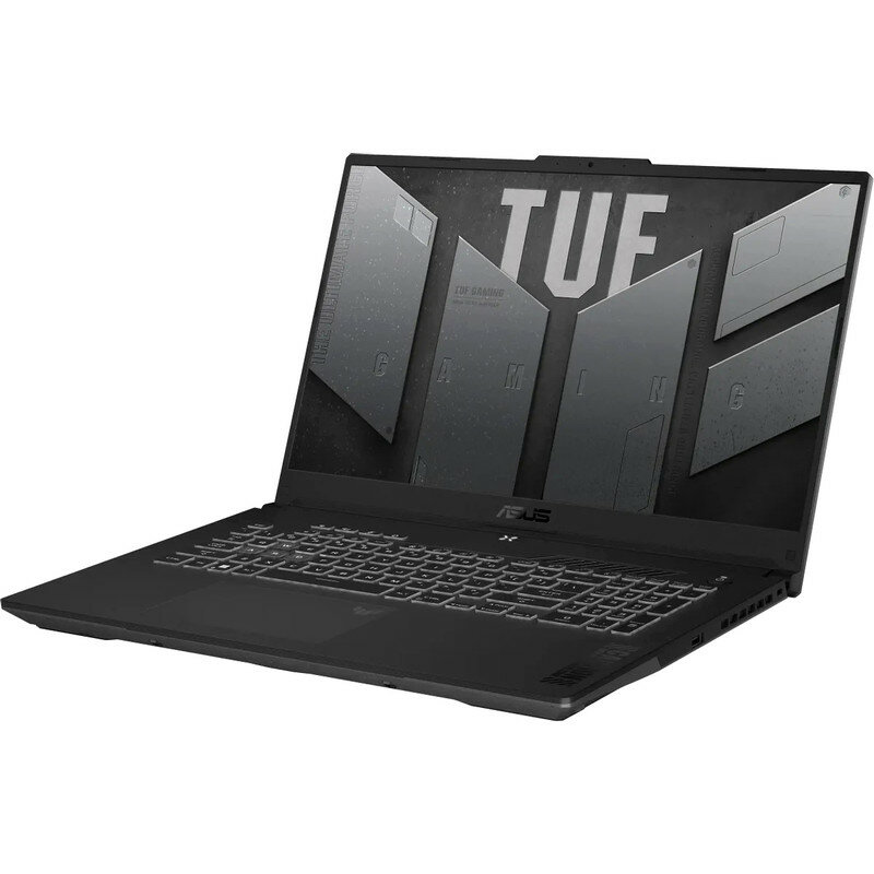 Ноутбук ASUS TUF Gaming A17 2023 FA707NUR-HX013 90NR0JL5-M000K0 (17.3", Ryzen 7 7435HS, 16Gb/ SSD 512Gb, GeForce® RTX 4050 для ноутбуков) Серый - фото №6