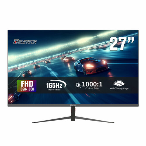 Монитор Reletech G27X 27 игровой плоский 1920x1080 FHD 165 Гц HDMIDP 72 sRGB защита глаз Адаптивная синхронизация 1139900₽