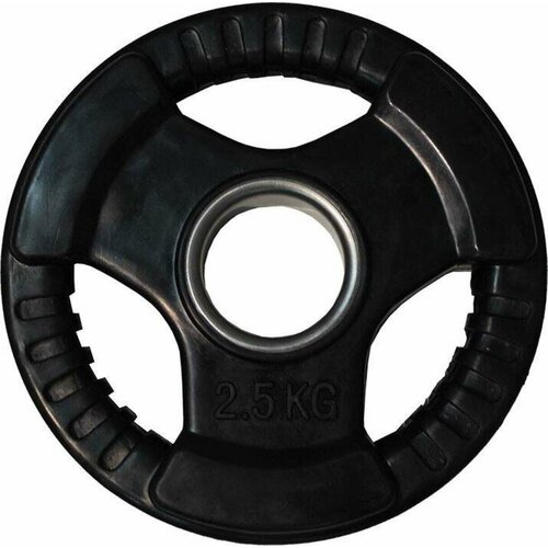 Диски для штанги Profi-Fit 2,5 кг 50 мм обрезиненный с хватами