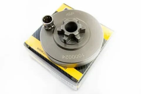 Звёздочка ведущая 3/8"-6Т (Китайские пилы 37-42сс, Ch137/142/237/241, P340-360S) монолит + подшипник, IGP