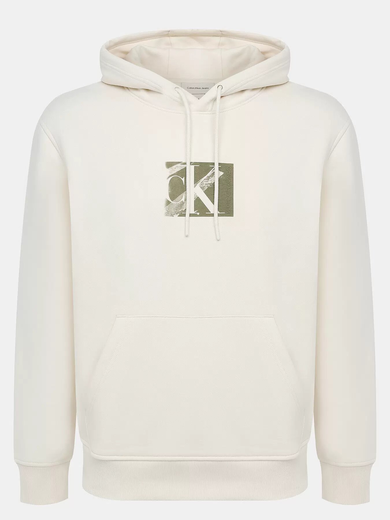 Худи Calvin Klein Jeans, размер M, , слоновая кость