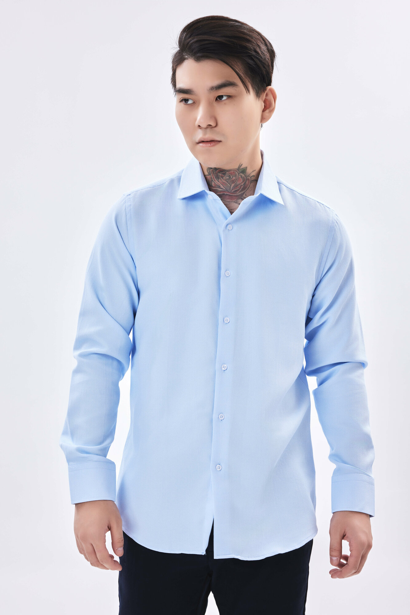 Рубашка TERRA PRO, размер L, blue — фото 1