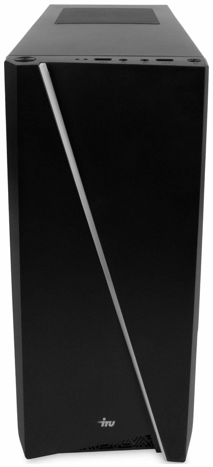 ПК iRU Game 310H6GE MT, i5 12400F 2.5, 16Gb, SSD512Gb, RTX3060 12Gb, FreeDOS, GbitEth, 500W, черный (2000612)