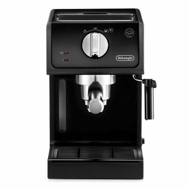 Кофеварка Delonghi ECP 31.21 DL, рожковая, приготовление эспрессо, черный, пластик — фото 1