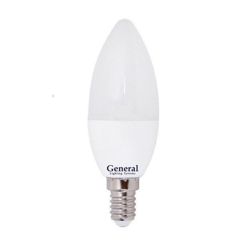 Лампа Светодиодная General GLDEN-CF-7-230-E14-2700 1/10/100 цена за 1 шт