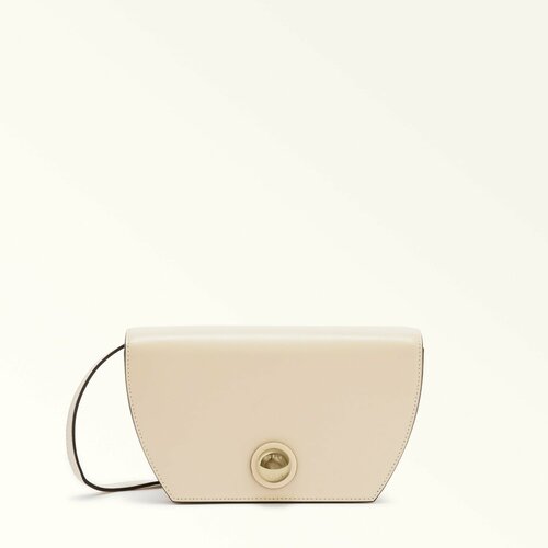 фото Сумка кросс-боди furla furla sfera mini crossbody, фактура гладкая, пыльная роза