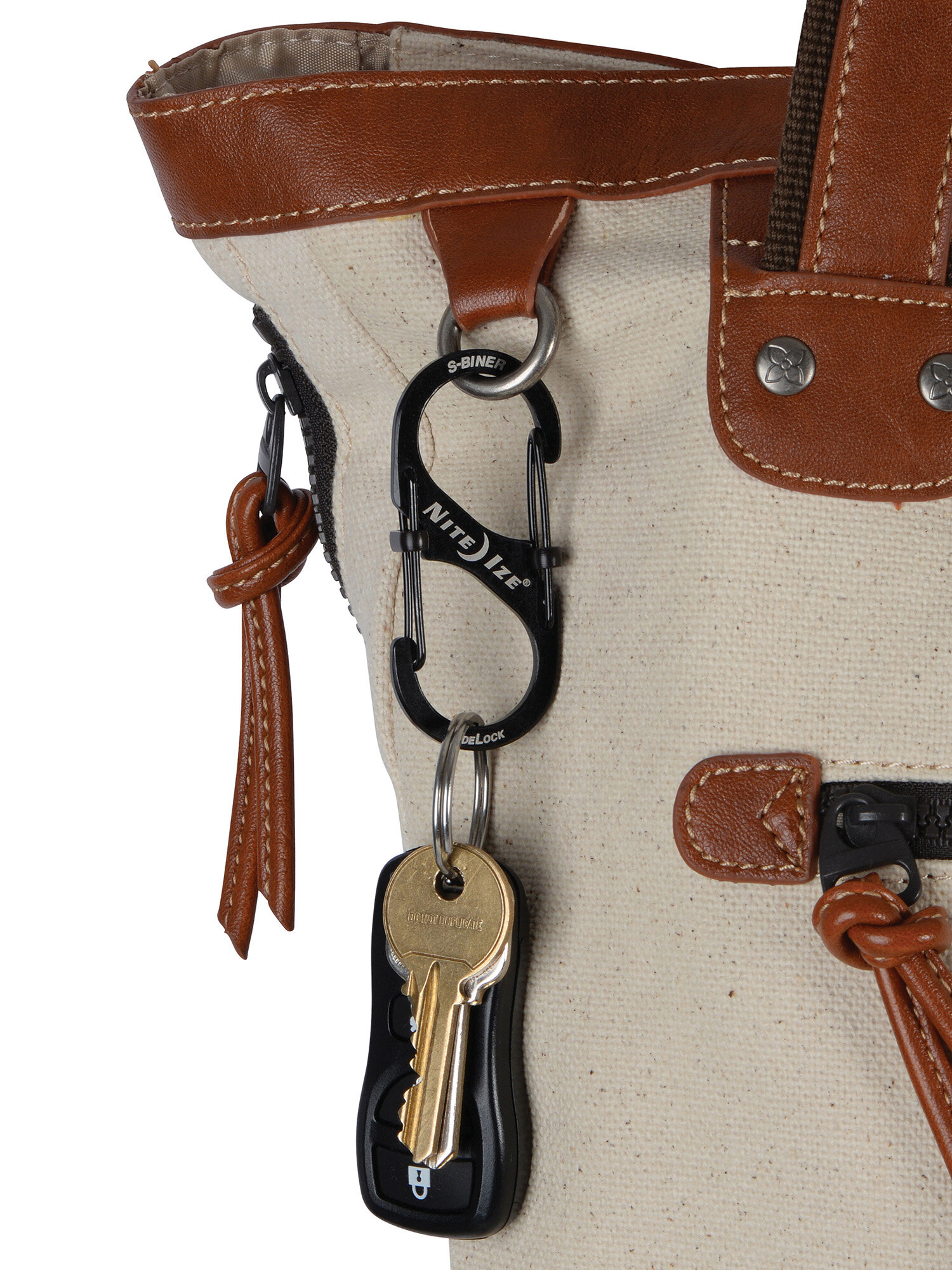 Брелок-карабин Nite Ize, черный — фото 1