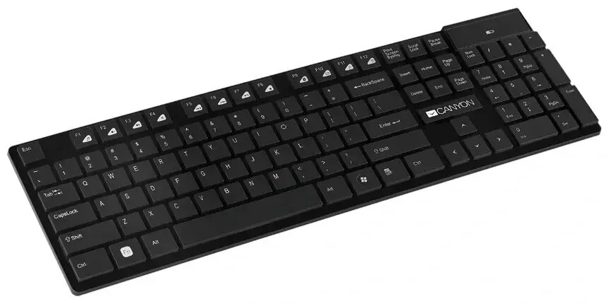 Клавиатура Canyon CNS-HKBW2-RU Black