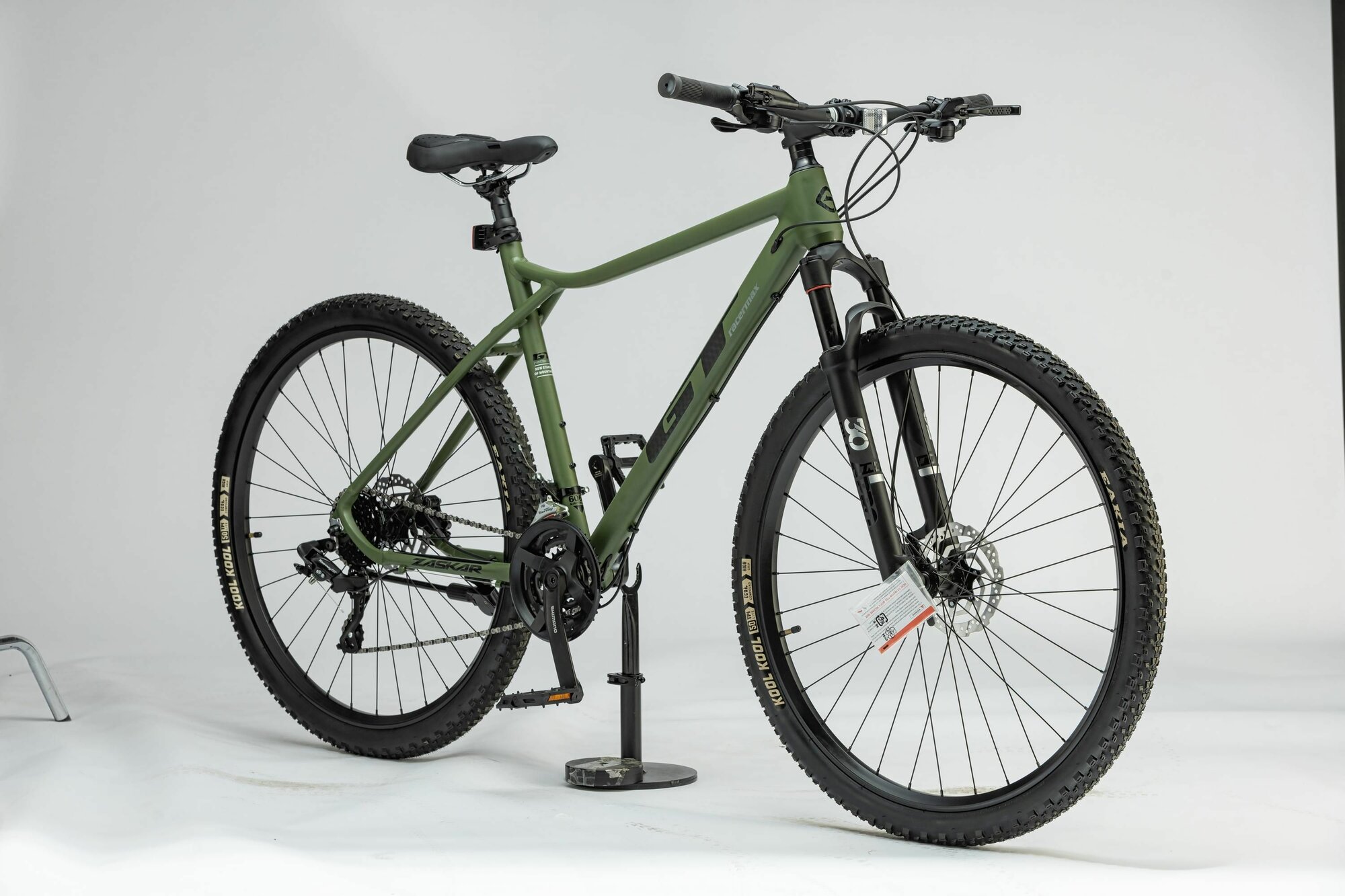 TimeTry Racermax GT511 24s рама 21" Зеленый Shimano Гидравлика — фото 1