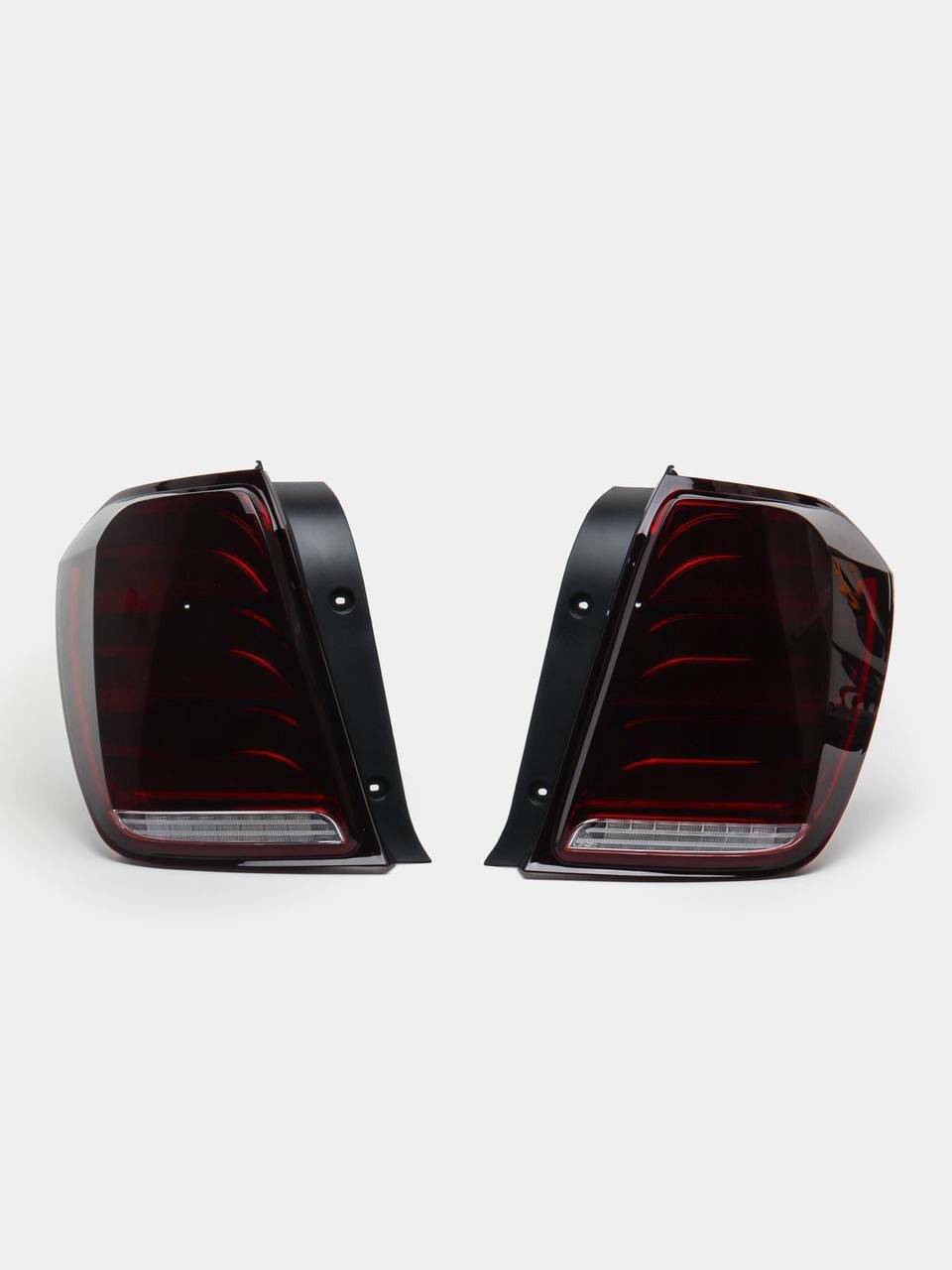Фара рабочего света CHEVROLET, для Cobalt, задняя, светодиодная, красная, 2 шт