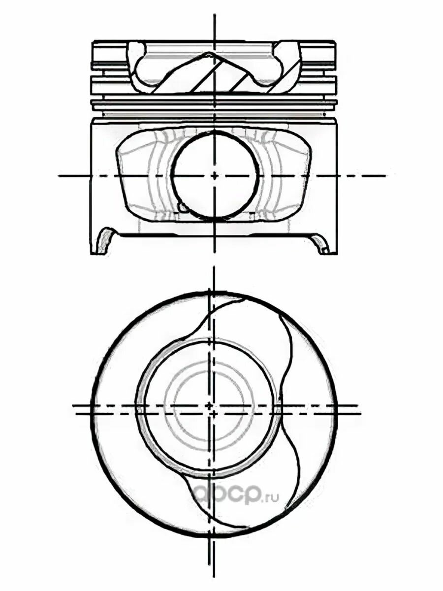 Поршень dm.70xxx +0