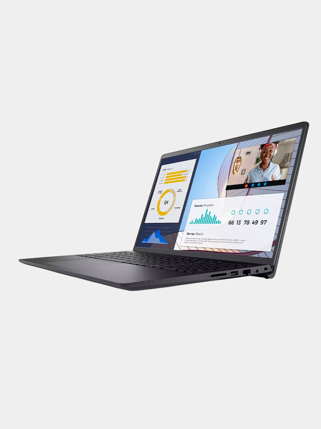 Ноутбук Dell Vostro 3520, i5-1235U, 8ГБ, SSD 512ГБ, UHD Graphics, 15.6" FHD LCD — фото 1