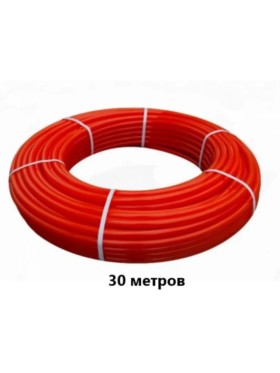 Труба (30 м.) для теплого пола KOES Klima PE-RT 16 x 2.0 красная с кислородным барьером