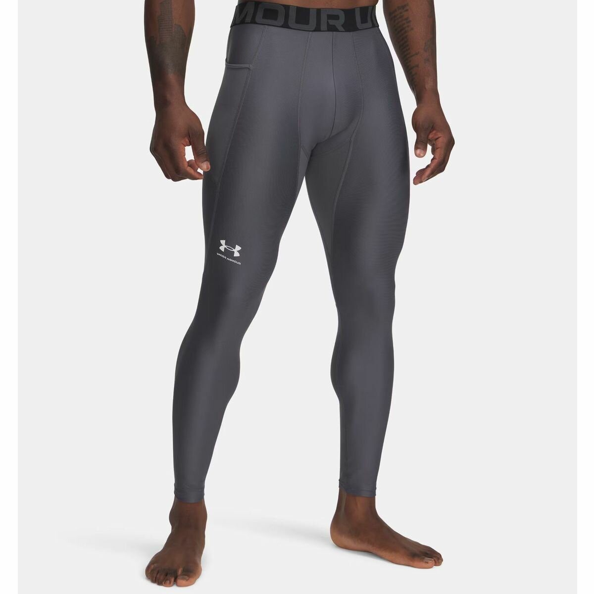 Тайтсы Under Armour UA HG Armour Leggings, размер XLT, серый