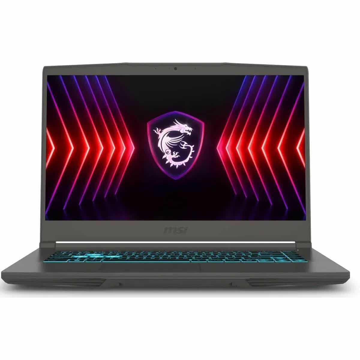Ноутбук для работы и учебы, игровой ноутбук msi thin 15 b12ucx-2633xru 9s7-16r831-2633