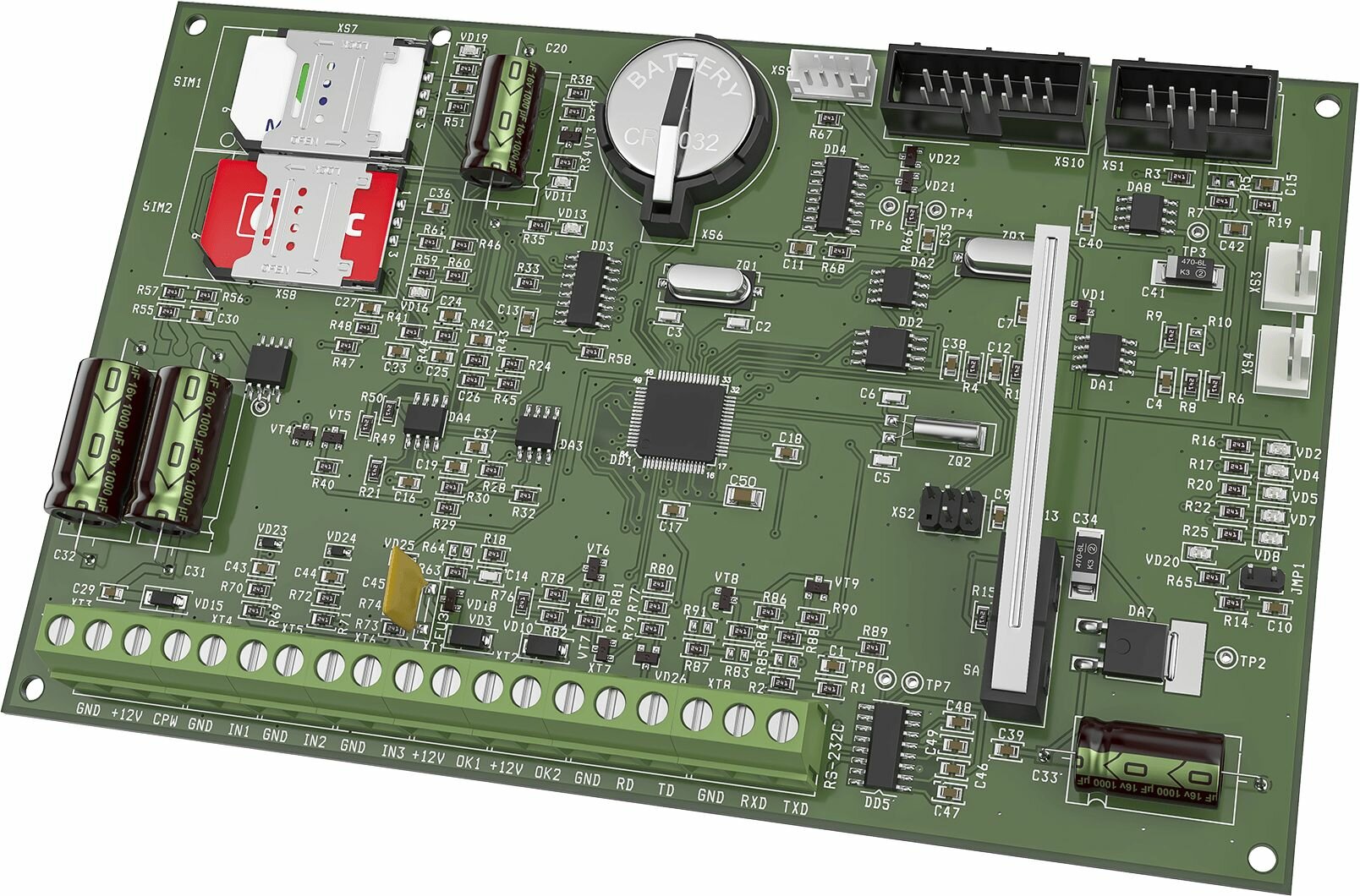 Панель контрольная Контакт GSM-5-RT3 (Болид, Рубеж, Аргус-Спектр, Ровалэнт)