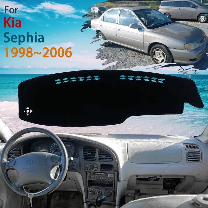 Коврик для приборной панели Kia Sephia Mentor Shuma Spectra MK2 1998 2006