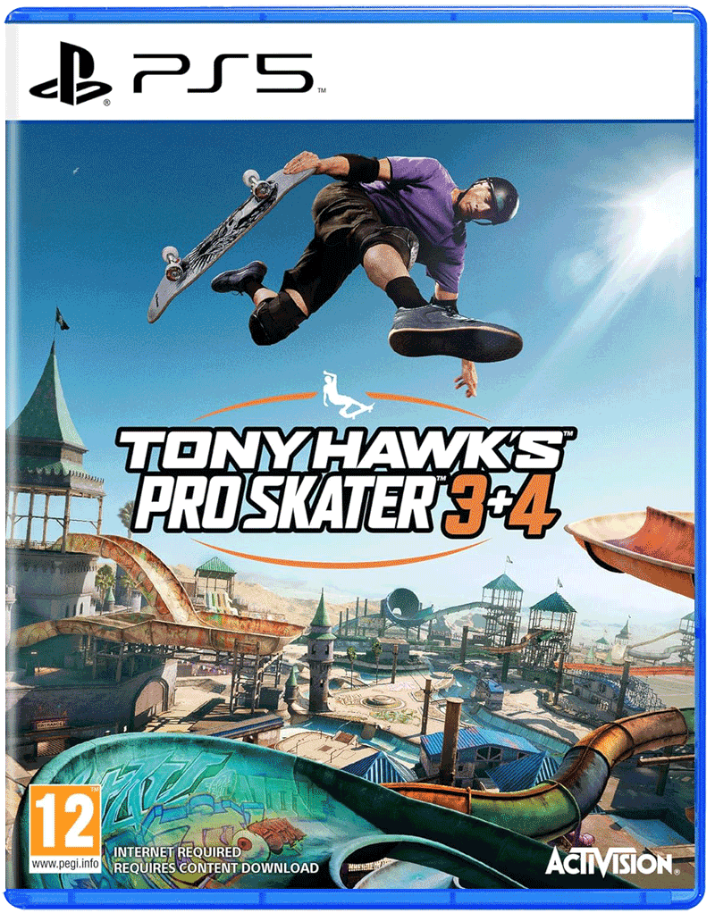 Tony Hawk's Pro Skater 3 + 4 [PS5, английская версия]