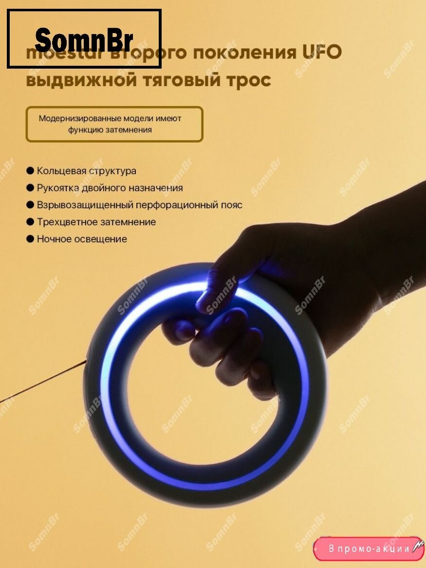 Картинки Поводок для собак Xiaomi MOESTAR UFO Retractable Leash 2 Grey MS0030002