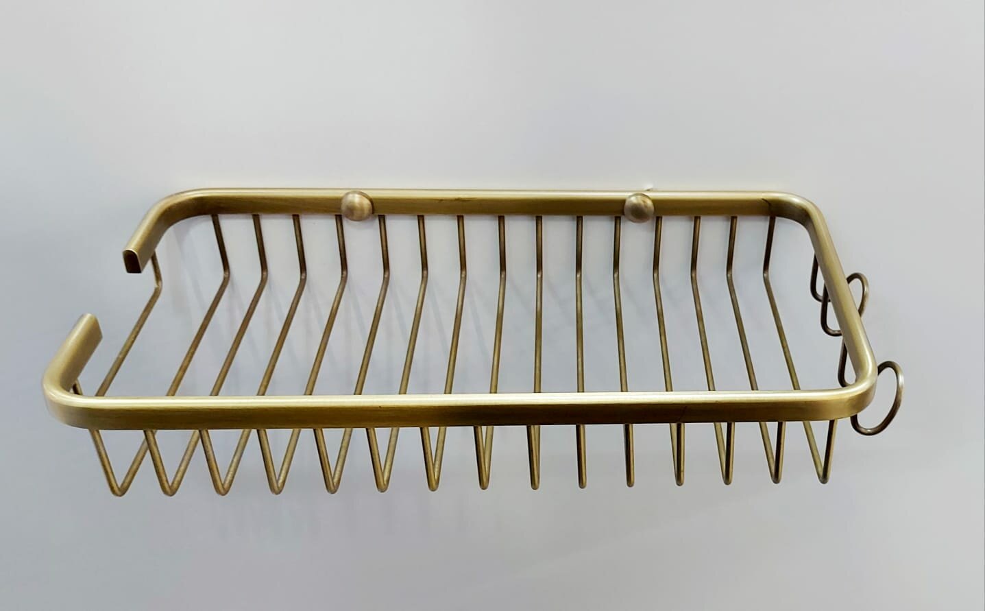 Полка-решетка 25см. Classic Retro бронза BC-25