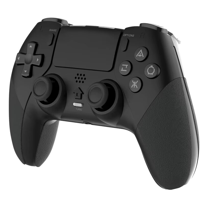Беспроводной джойстик для PS4 / PS4 Pro / PS4 Slim / PC (BLACK) — фото 1