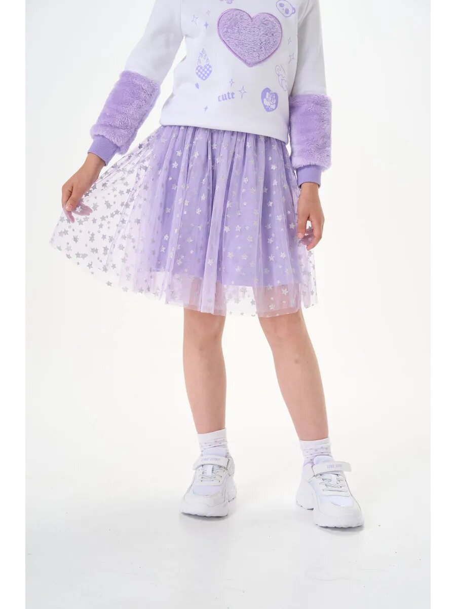 Юбка Kari Kids размер 6-7 лавандовый