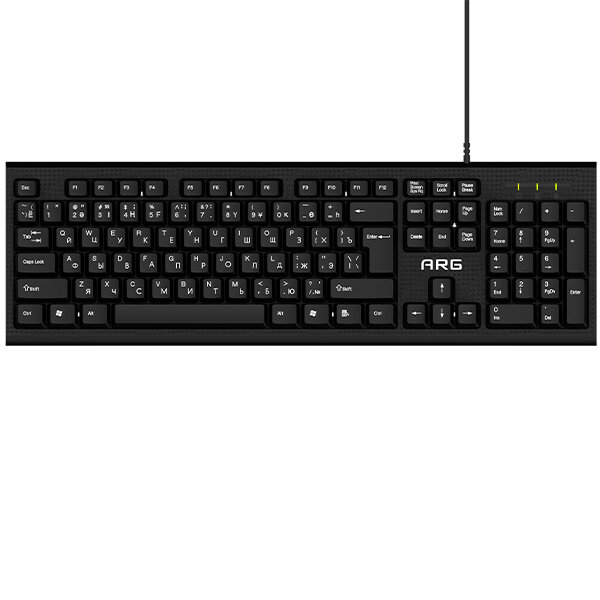 Клавиатура обычная проводная ARG KO1 — фото 1
