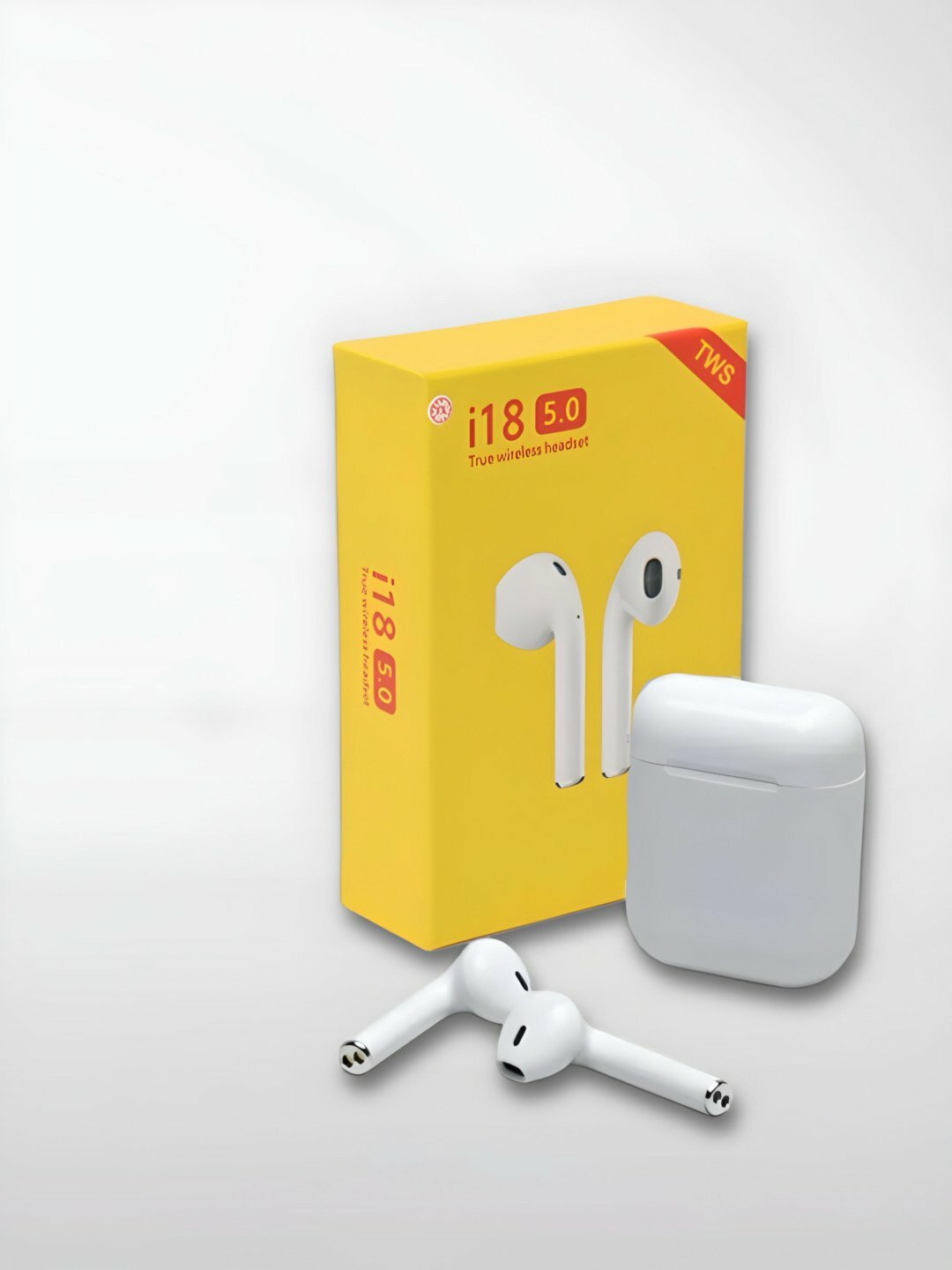 Беспроводные наушники i11–i18 TWS – Bluetooth стерео, сенсорное управление, зарядный бокс