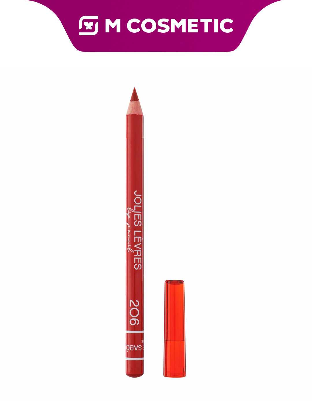 VIVIENNE SABO Карандаш для губ Jolies Levres тон 206 красный холодный