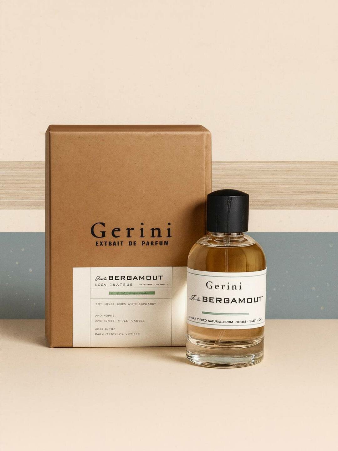 Парфюмированная вода для мужчин и женщин, Gerini Fresh Bergamot Extrait De Parfum 100 мл, франция