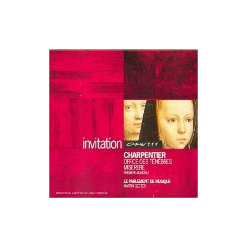 AUDIO CD Charpentier: Office des Tenebres. 1 CD