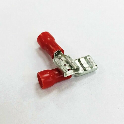 Клемма плоская изолир. - Гнездо (мама) 4.8мм 0.5-1.5кв. мм VD1-4.8F8 (РПИ-М), SGE (100шт)