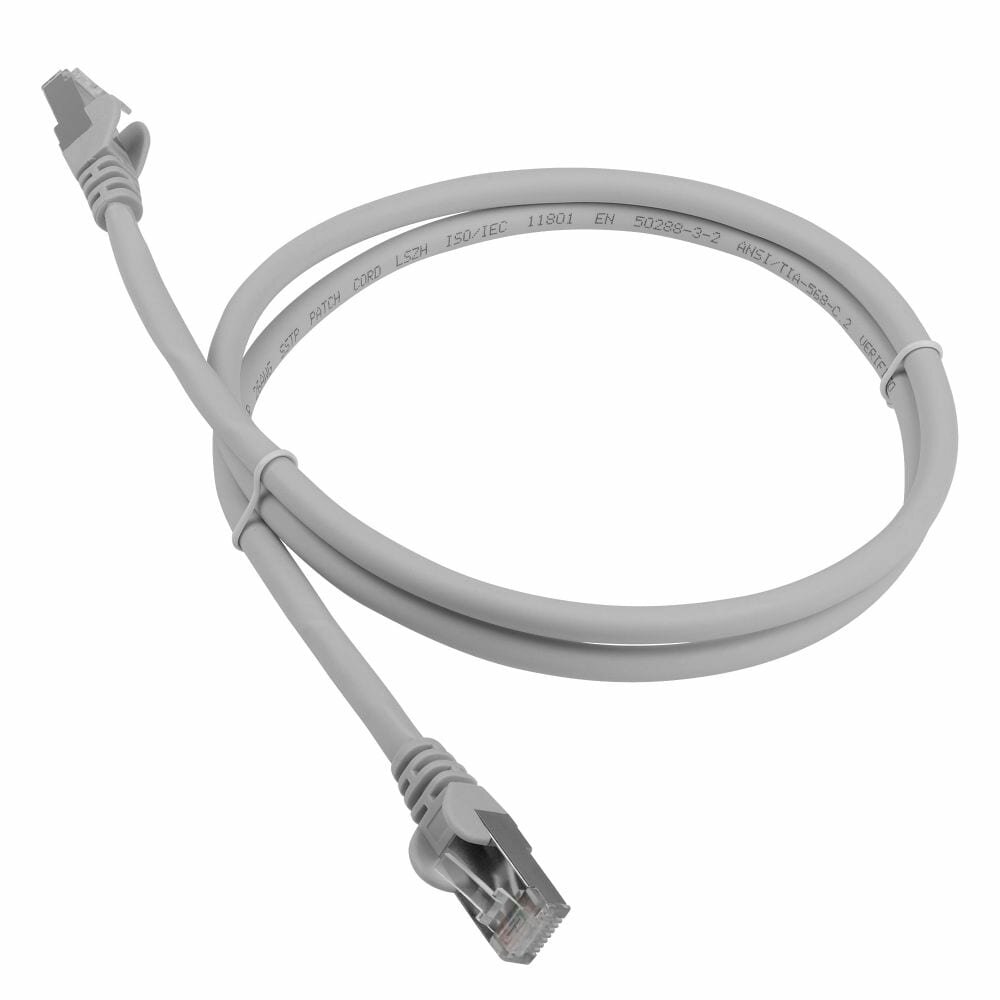 Патч-корд RJ45 - RJ45, 4 пары, FTP, категория 6, 2 м, зеленый, LSZH, LANMASTER LAN-PC45/S6-2.0-GN - фото №4