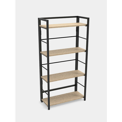 Стеллаж BRABIX Smart SH-005 ш605г290в1193мм лофт прямой складной металлЛДСП дуб 15891₽