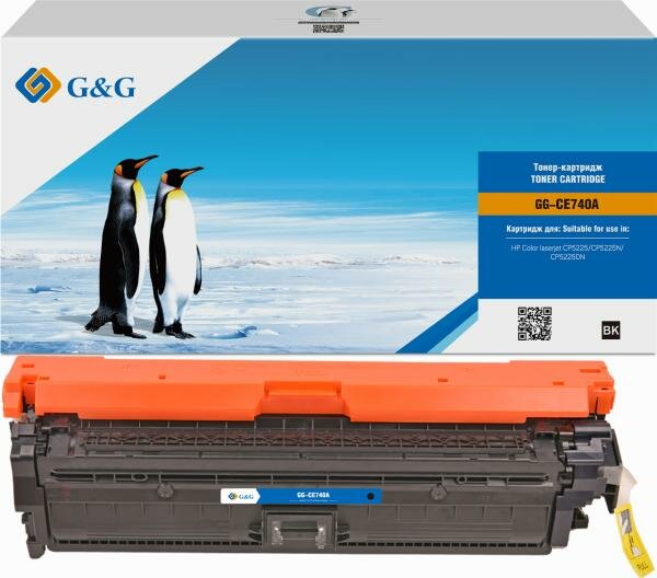 Картридж G&G GG-CE740A для LJ CP5220/CP5221/CP5223/CP5225 7000стр Черный