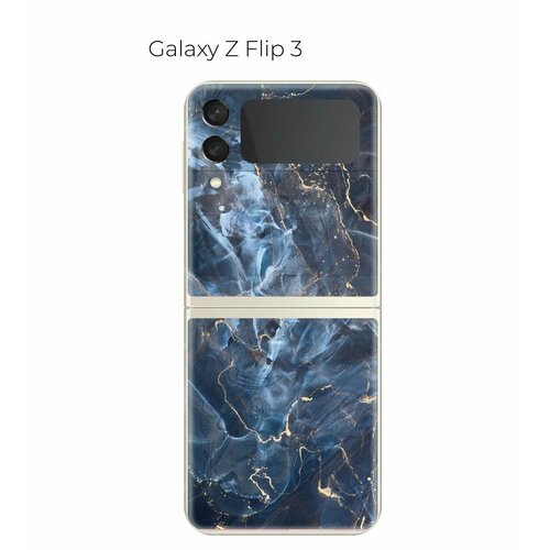 Гидрогелевая пленка на Galaxy Z Flip 3 заднюю панель / защитная пленка для Samsung Galaxy Z Flip 3 гидрогелевая пленка для samsung galaxy z flip самсунг галакси z flip на экран и заднюю панель матовая