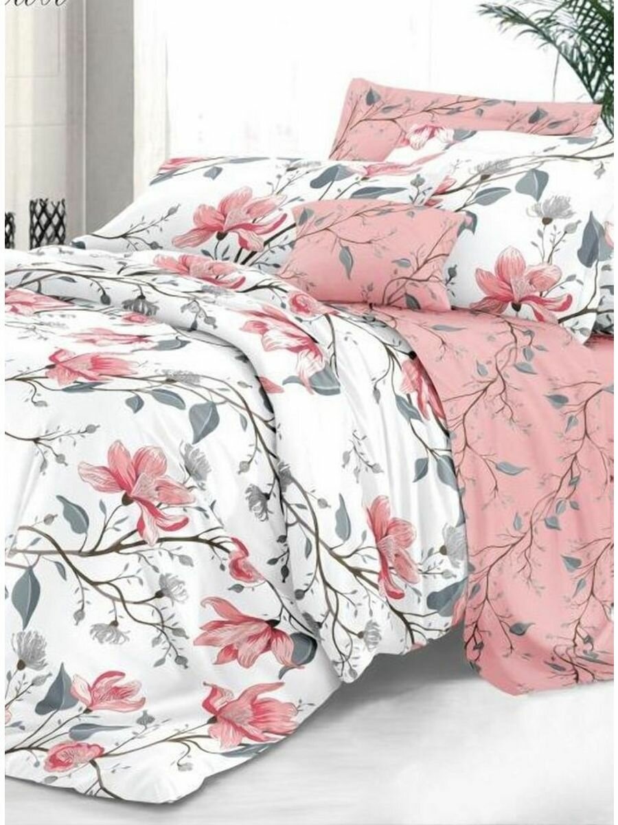 фото Постельное белье Премиум Сатин 1,5-спальный