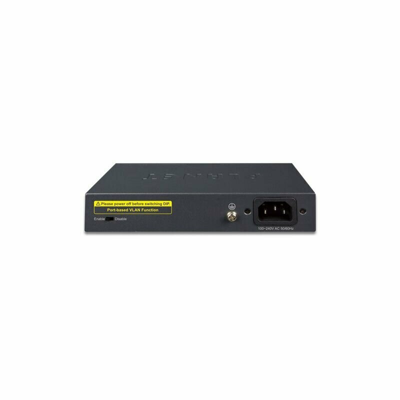 8-Port 1000Base-T Desktop Gigabit Ethernet Switch - Internal Power Planet - фото №5