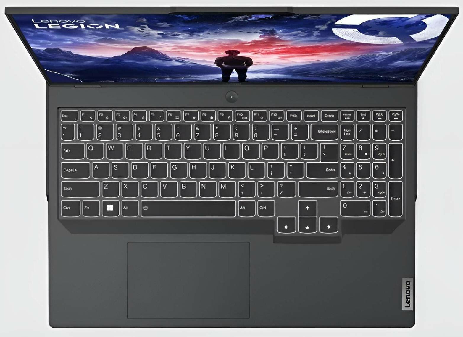 Ноутбук Lenovo 83DG0039RK i5-13450HX/16GB/512GB SSD/RTX 4050 6GB/16" WQXGA IPS/WiFi/BT/cam/noOS/grey - фото №3