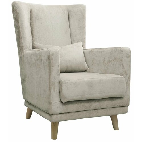 Кресло интерьерное Komfort S Велюр Бежевый