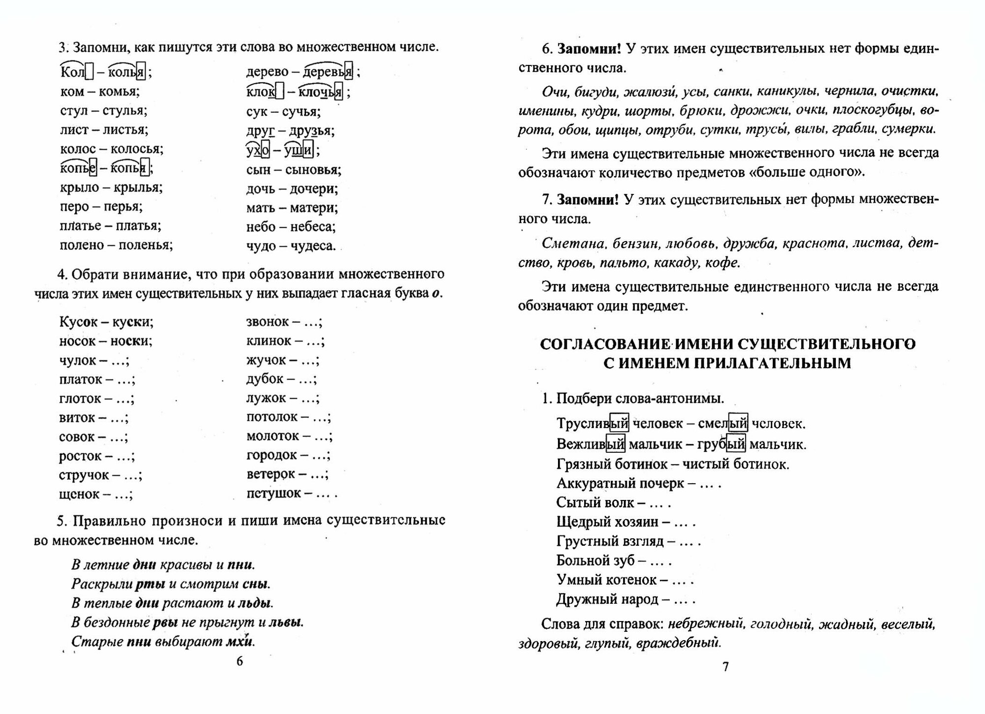 Коррекция письма на уроках. 3-4 классы. Задания и упражнения - фото №2