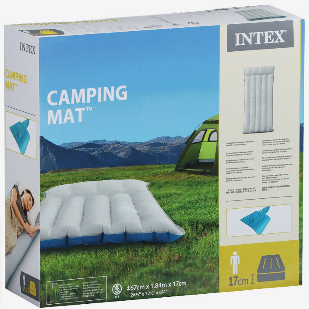 Intex Camping Mat 184x67x17cm 67997