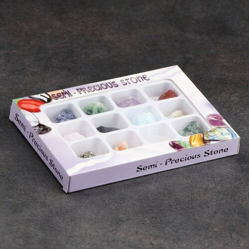 Коллекция минералов 12 шт 142х105 см 1457₽