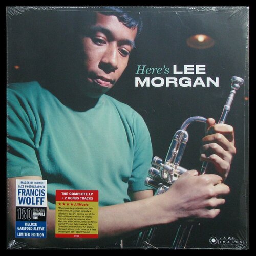 morgan lee виниловая пластинка morgan lee search for the new land Виниловая пластинка Jazz Images Lee Morgan – Here's Lee Morgan