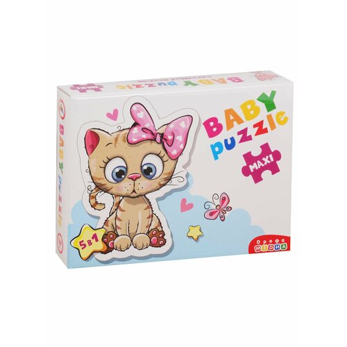 Пазл Дрофа-Медиа Baby Puzzle. Котята пазл дрофа медиа найди узор 2827