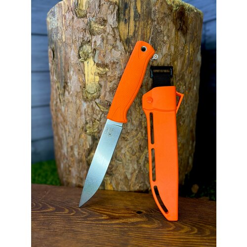 Нож Otus Stonewash оранжевый