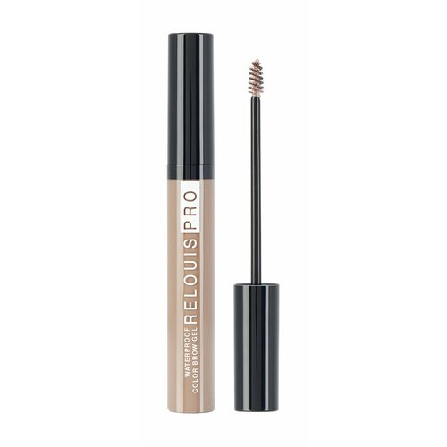 Водостойкий оттеночный гель для бровей / 1 Светлый / Relouis Waterproof Color Brow Gel