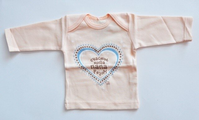 Футболка LEO, размер 68, мультиколор